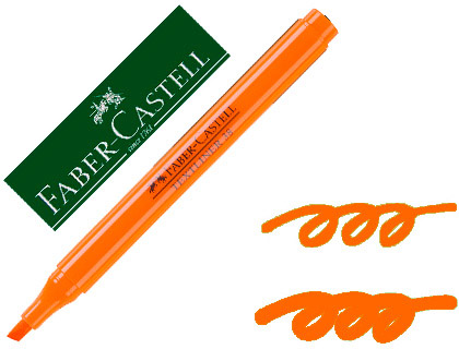 MARCADOR FABER FLUORESCENTE TEXTLINER 38 LARANJA