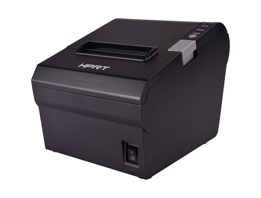 IMPRESSORA DE TICKETS HPRT TP 805-L TERMICA CORTE AUTOMATICO 250 MM/S LARGURA DO PAPEL 58/76/80 MM USB RS232 ETHERNET