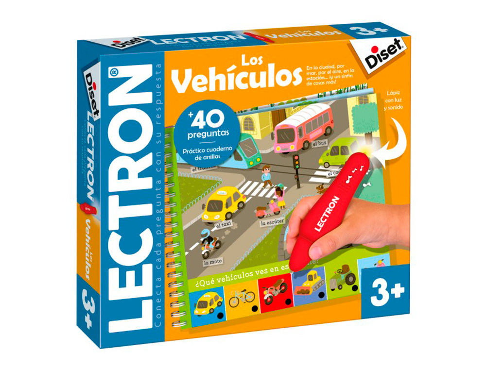 JOGO DISET DIDATICO LECTRON MINI VEICULOS