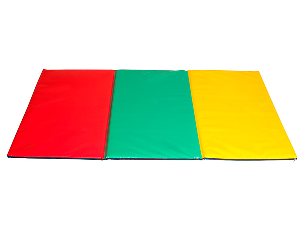 TATAMI DOBRAVEL SUMO DIDACTIC MULTICOLOR 3 CORPOS CORES SORTIDAS 180X120X2 CM