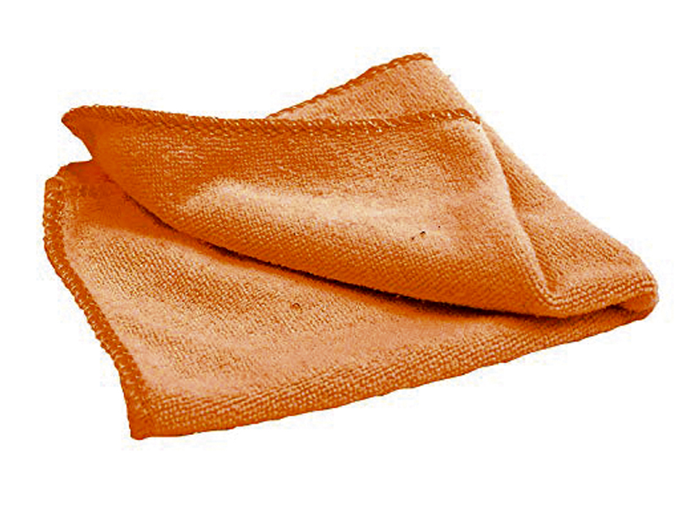 PANO DE LIMPEZA NOBO MICROFIBRA PARA LIMPEZA DE QUADROS BRANCOS COR LARANJA