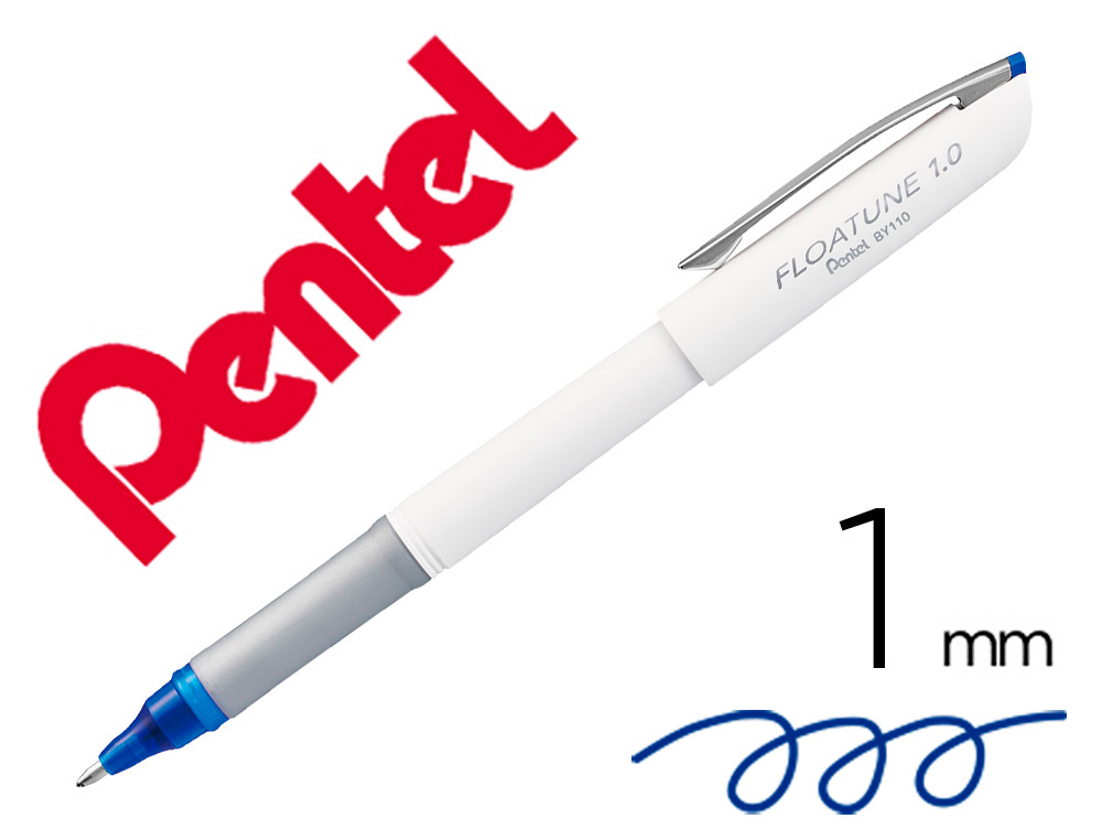 ROLLER BALL PENTEL FLOATUNE PONTA DE 1 MM COR AZUL