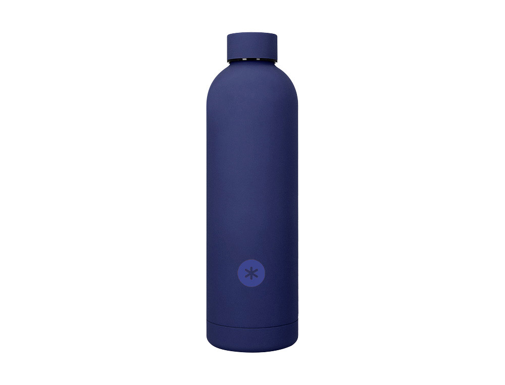 GARRAFA ANTARTIK ISOTERMICA ACO INOXIDAVEL LIVRE DE BPA COR AZUL 750 ML