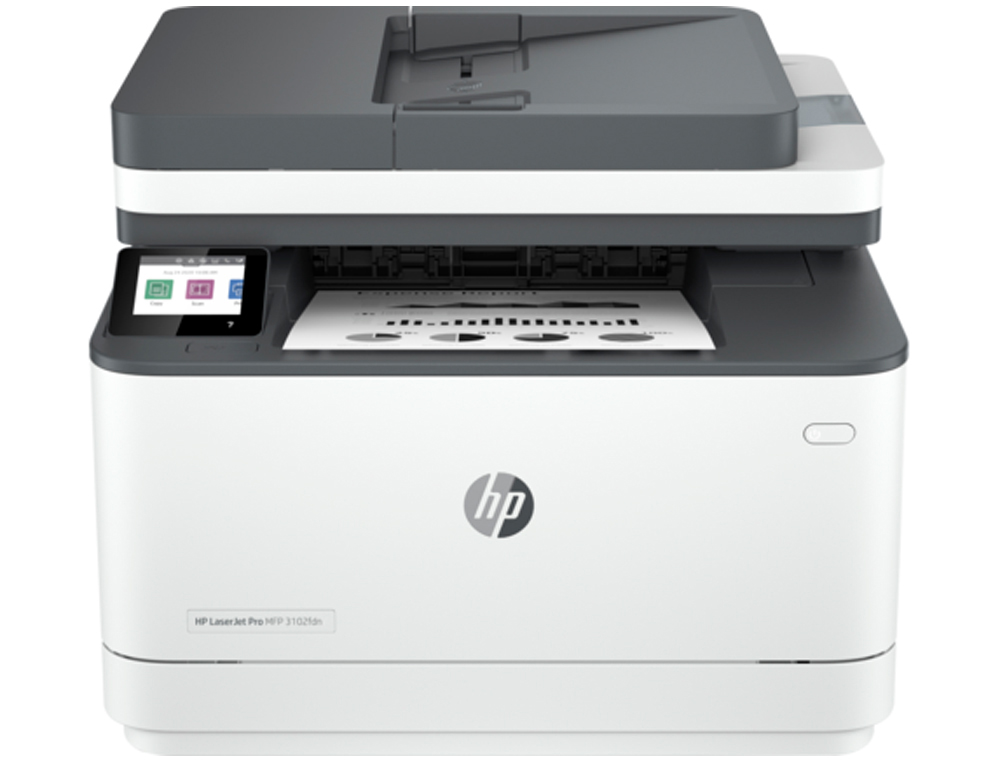 MULTIFUNCOES HP LASERJET PRO 3102FDN A4 LASER MONOCROMO WIFI 33PPM SCANNER COPIADORA IMPRESSORA FAX BANDEJA 250 FOLHAS