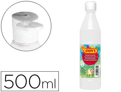 GUACHE LIQUIDO JOVI 500 ML BRANCO