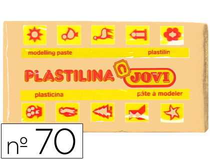 PLASTICINA JOVI 70 50 GR BEGE