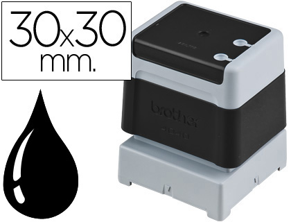 CARIMBO AUTOMATICO BROTHER 30 MM X 30 MM PRETO