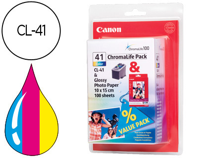 TINTEIRO CANON CL-41 TRICOLOR