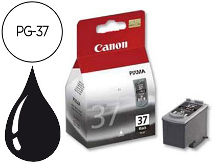 TINTEIRO CANON PG-37 PRETO