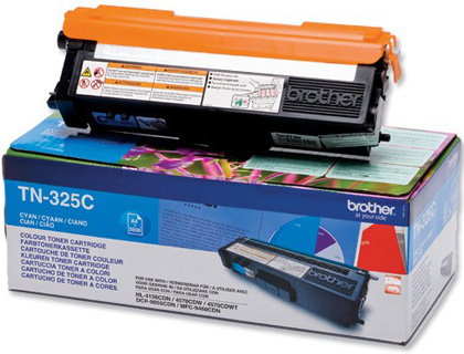 TONER BROTHER TN-325C CIAN -3.500PAG HL-4140CN HL-4150CDN HL-4570CDW DCP-9055CDN DCP-9270CDW