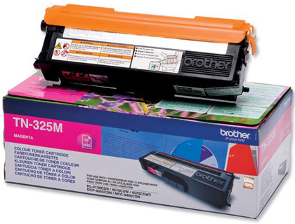 TONER BROTHER TN-325M MAGENTA -3,500PAG HL-4140CN HL-4150CDN HL-4570CDW DCP-9055CDN DCP-9270CDW