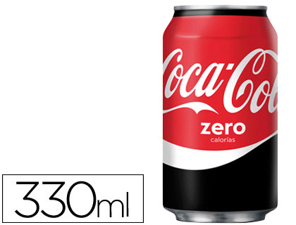 COCA-COLA ZERO LATA 330ML