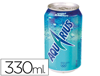 BEBIDA ISOTONICA AQUARIUS LIMAO LATA 330ML
