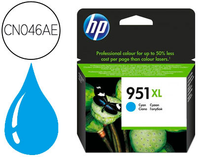 TINTEIRO HP 951 XL CIAN CN046AE CAPACIDADE 1500 PAG