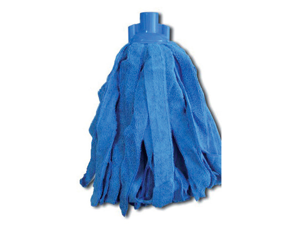 ESFREGONA MICROFIBRA TIRAS AZUL