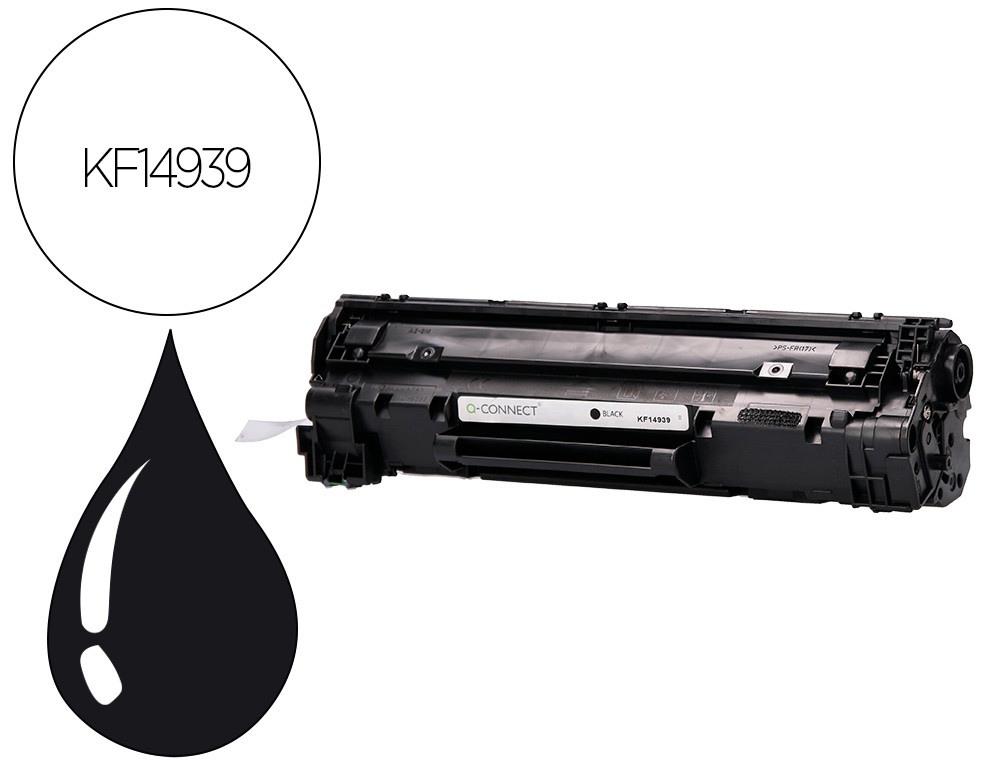TONER Q-CONNECT COMPATIVEL HP CE285A PARA LASERJET P1102 P1102W M1212NF MFP M1217NFW MFP M1132MFP -1.600PAG