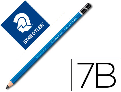 LAPIS DE GRAFITE STAEDTLER MARS LUMOGRAPH 100 7B UNIDADE