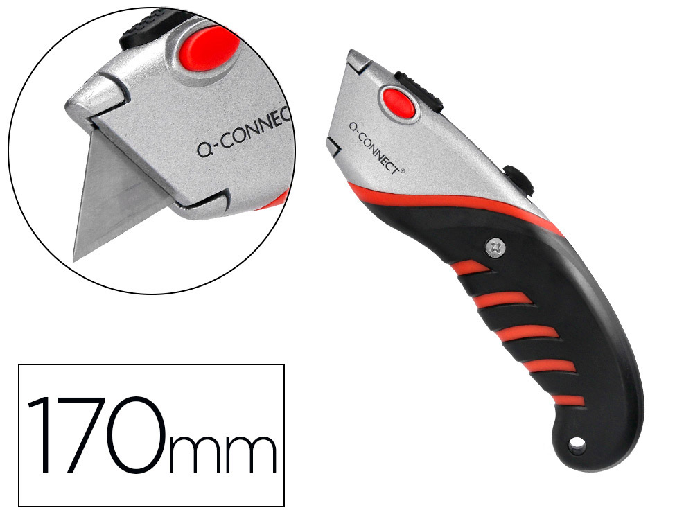 X-ATO Q-CONNECT LARGO METALICO LAMINA DE ACO 18 MM DE LARGURA COMPRIMENTO 170 MM BLISTER DE 1 UNIDADE