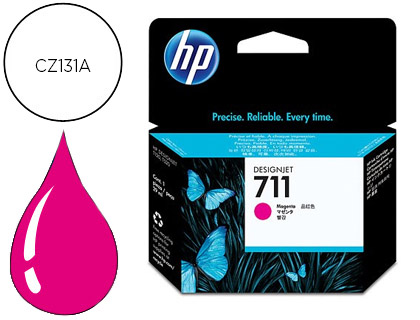 TINTEIRO HP 711 MAGENTA 29 ML DESIGNJET T120 / T520