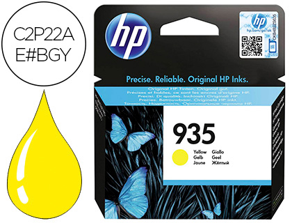 TINTEIRO HP 935 OJP 6230 / 6830 AMARELO - 400 PAG
