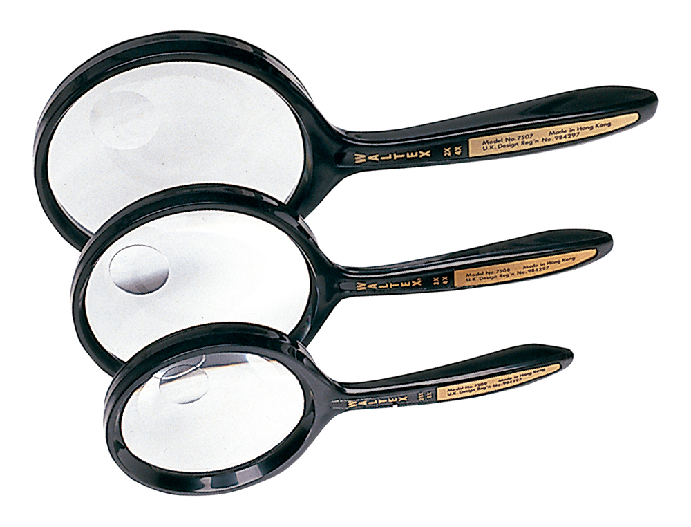 LUPA CRISTAL BIFOCAL WALTEX - 50 MM.