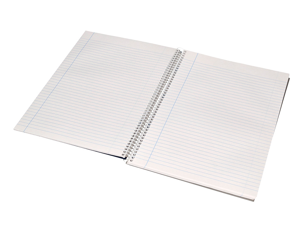 CADERNO ESPIRAL LIDERPAPEL CRAFTY DIN A4 CAPA FORRADA 80 F 90 GR PAUTADO COM MARGEM CORES SORTIDAS