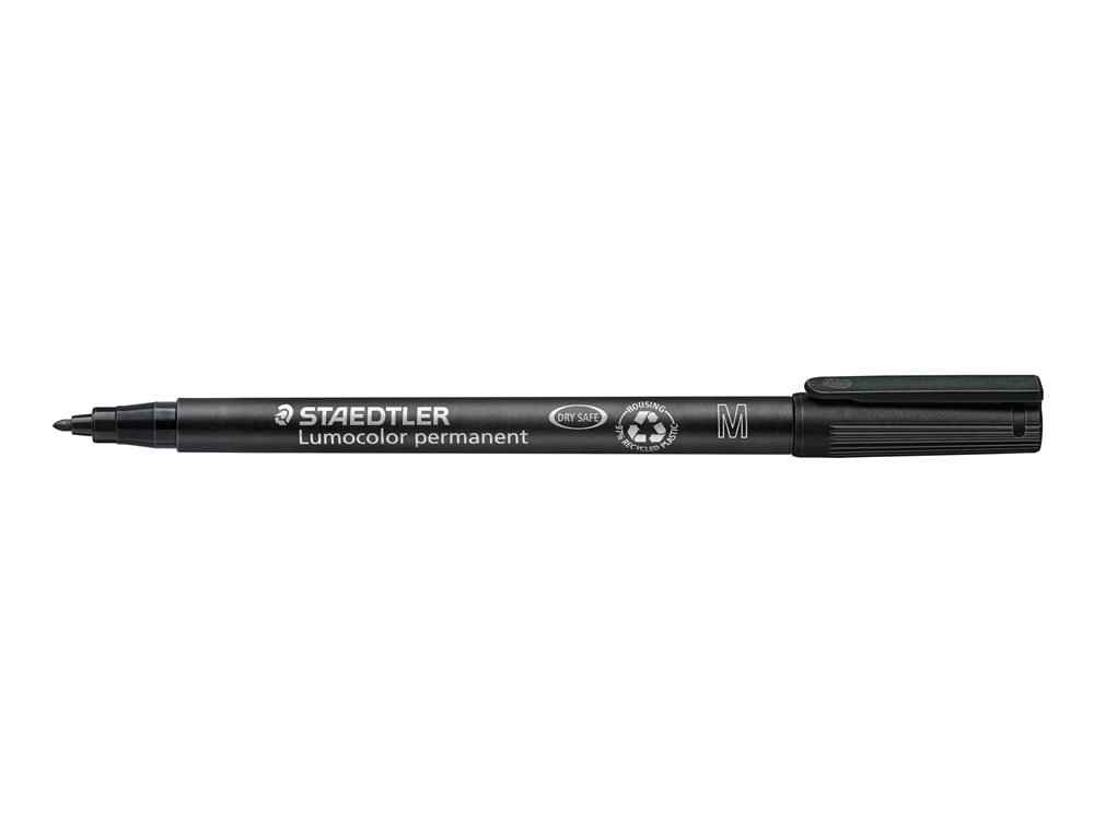 MARCADOR STAEDTLER LUMOCOLOR RETROPROJECAO 317-9 PONTA 0,8-1 MM PRETO