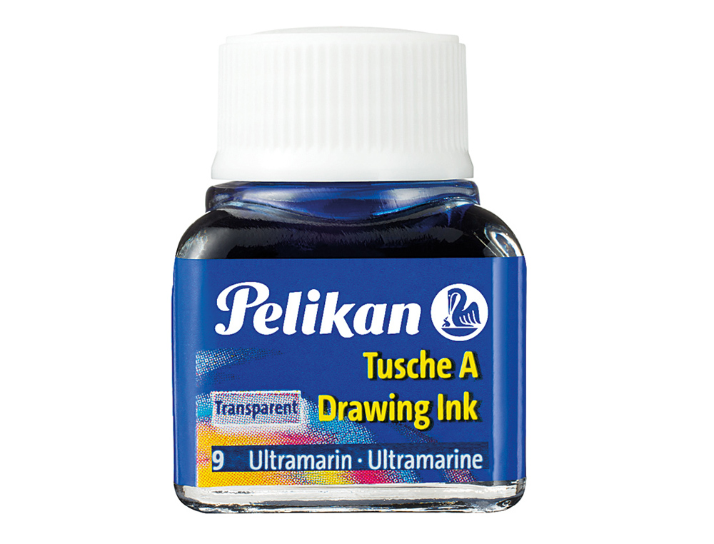 TINTA DA CHINA PELIKAN FRASCO 10 ML AZUL ULTRAMAR