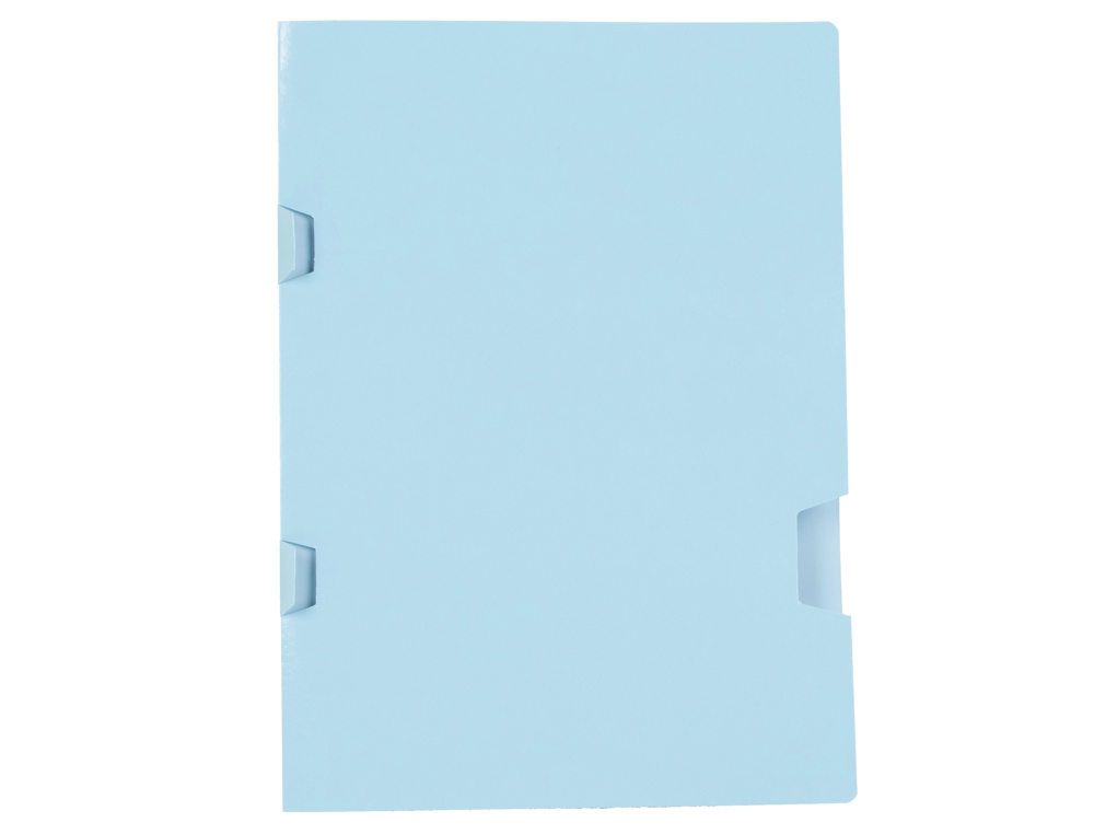 CLASSIFICADOR LIDERPAPEL FOLIO AZUL 3 PESTANAS PLASTIFICADA 160 GR