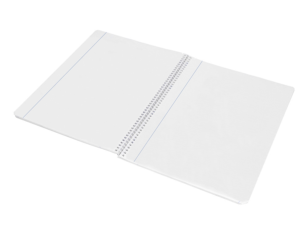CADERNO ESPIRAL LIDERPAPEL WONDER DIN A4 CAPA PLASTICO 80 F 90 GR LISO CORES SORTIDAS