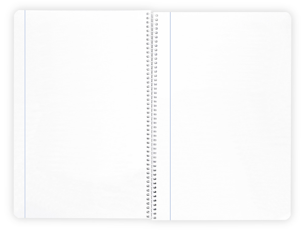 CADERNO ESPIRAL LIDERPAPEL WONDER DIN A4 CAPA PLASTICO 80 F 90 GR LISO CORES SORTIDAS