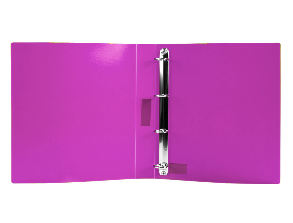 PASTA LIDERPAPEL POLIPROPILENO DIN A4 4 ANEIS 25 MM MISTOS LAVANDA OPACO