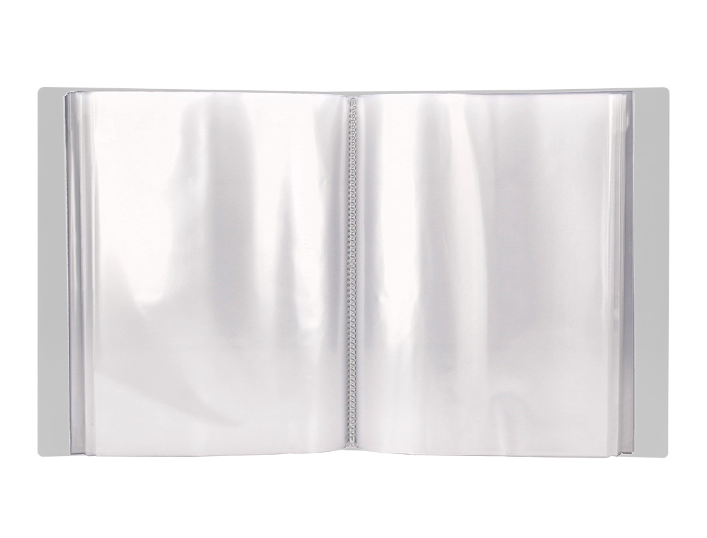 CAPA CATALOGO LIDERPAPEL 40 BOLSAS DIN A4 TRANSPARENTE