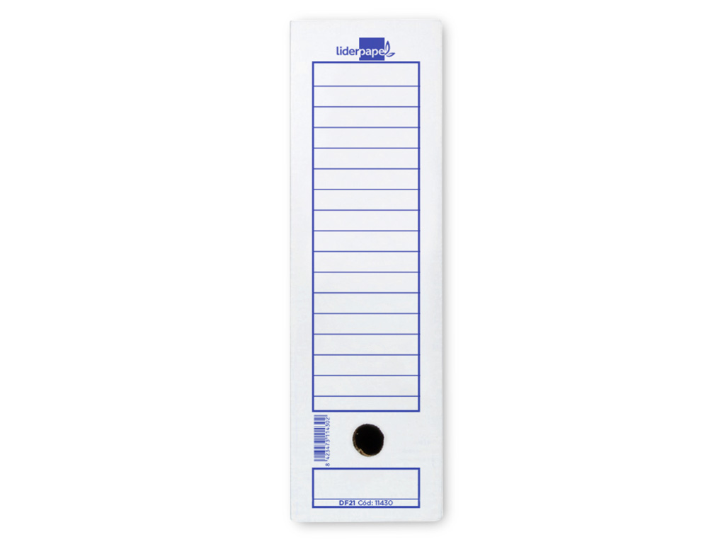 CAIXA PARA ARQUIVO MORTO LIDERPAPEL CARTAO 340 GR FOLIO PROLONGADO