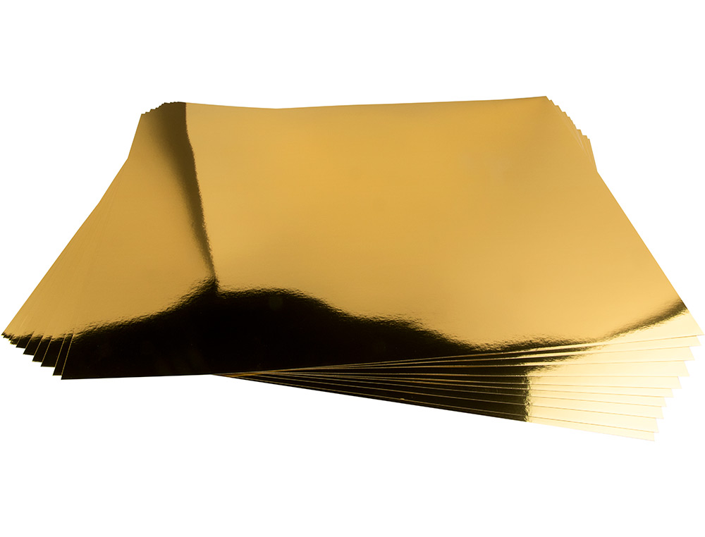 CARTOLINA LIDERPAPEL METALIZADA 50X65 CM 235 GR OURO
