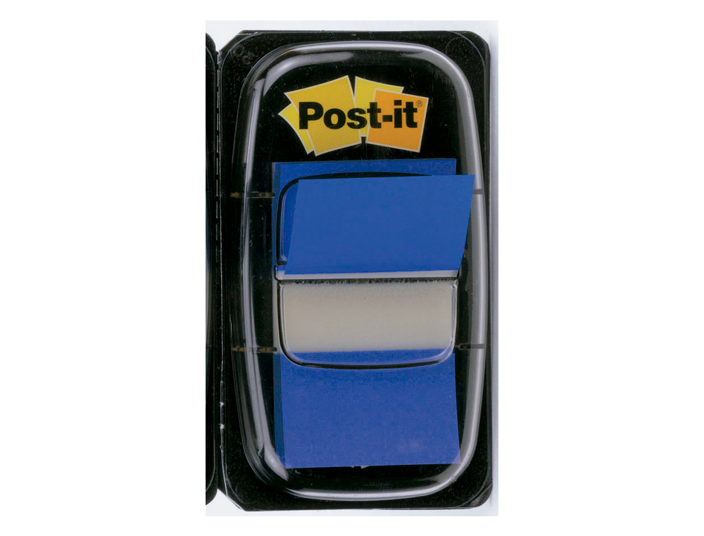 BANDAS SEPARADORAS POST-IT INDEX 3M, 25,4X43,1 MM AZUL DISPENSADOR DE 50 UNIDADES