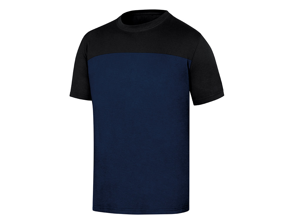 T-SHIRT DE ALGODAO DELTAPLUS COR AZUL TAMANHO XXXL