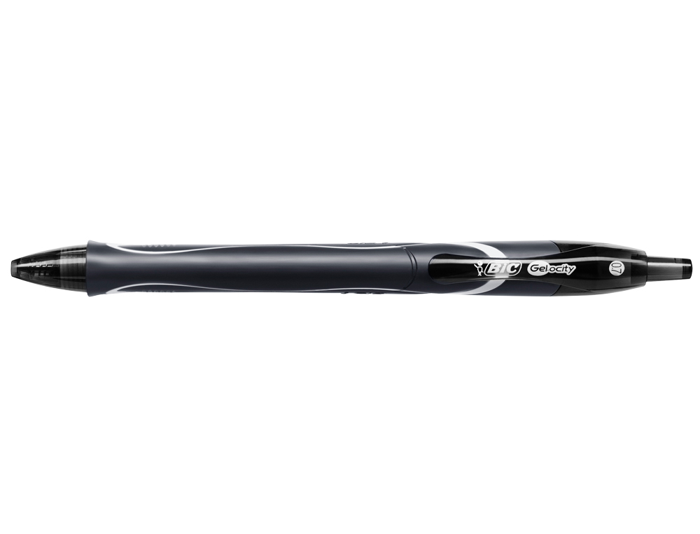 ESFEROGRAFICA BIC GELOCITY QUICK DRY RETRATIL COM TINTA GEL PRETO PONTA DE 0,7 MM
