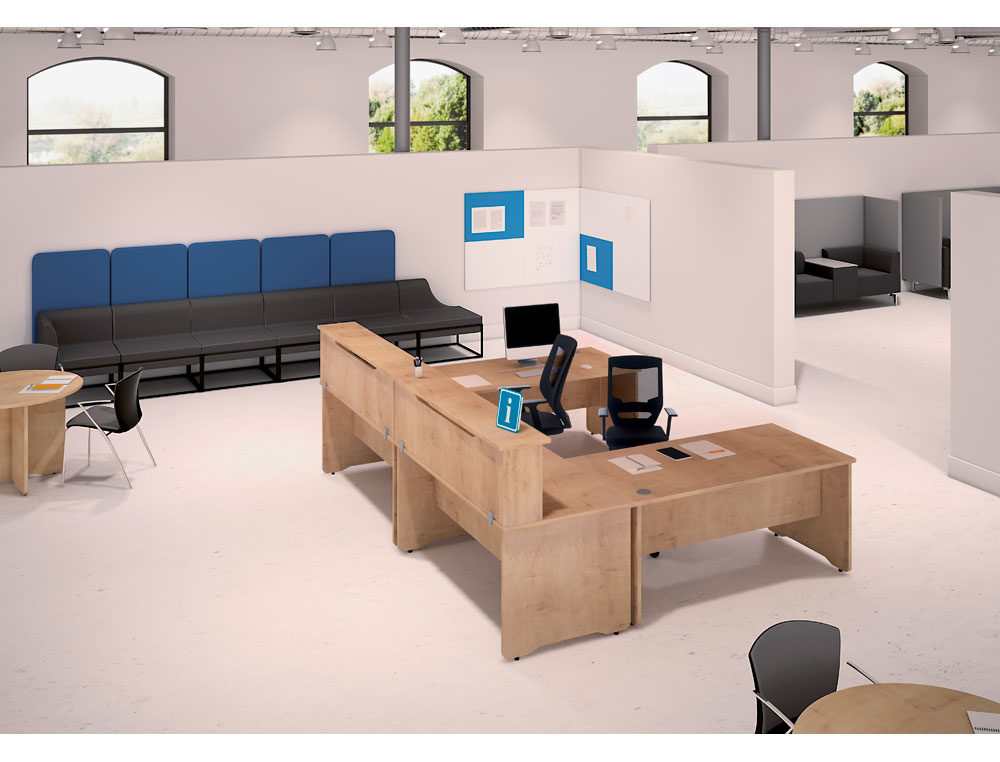 APOIO DE SECRETARIA ROCADA VALIDO PARA MESAS WORK METAL EXECUTIVE 140X30X40 CM ACABAMENTO AW04 BRANCO/BRANCO