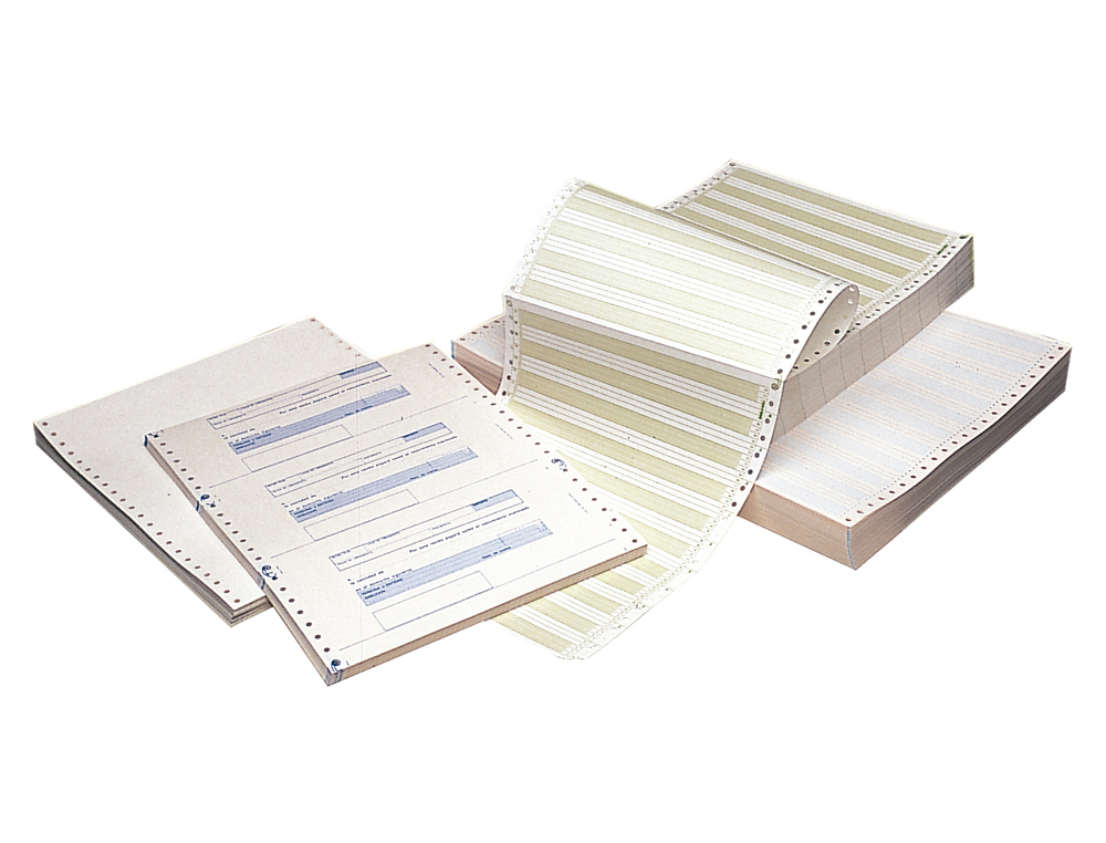 PAPEL CONTINUO 240 MMX11'', BRANCO COM 2500 FOLHAS 1 VIA