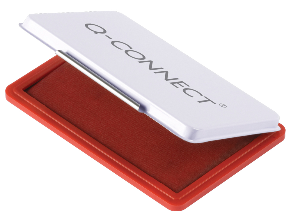 ALMOFADA PARA CARIMBO Q-CONNECT 126X81 MM VERMELHO