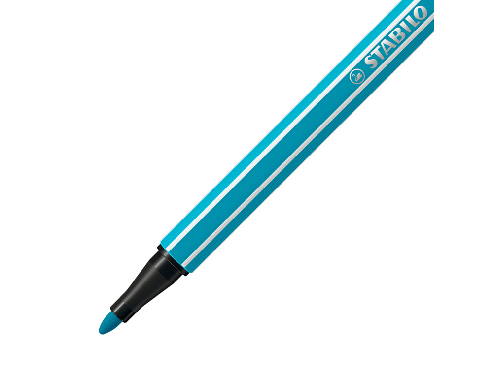 MARCADOR STABILO AGUARELAVEL PEN 68 AZUL COBALTO 1 MM