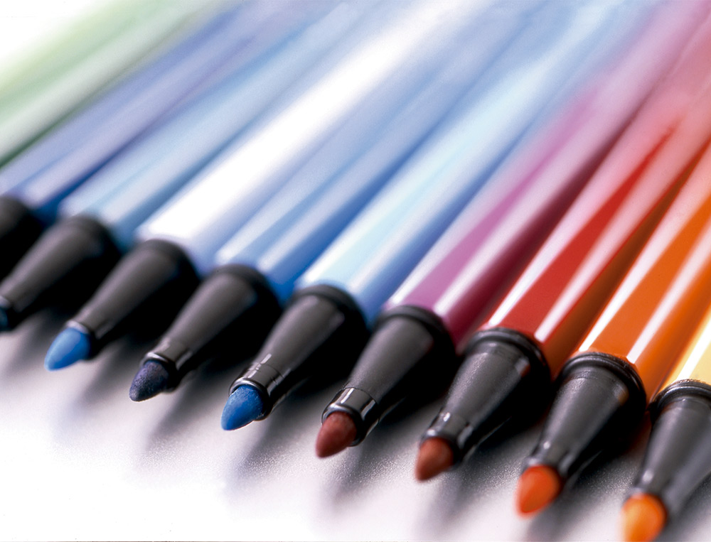 MARCADOR STABILO AGUARELAVEL PEN 68 VERMELHAO 1 MM