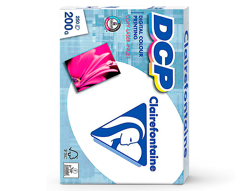 PAPEL FOTOCOPIA CLAIREFONTAINE DIN A3 200 GR EMBALAGEM DE 250 FOLHAS