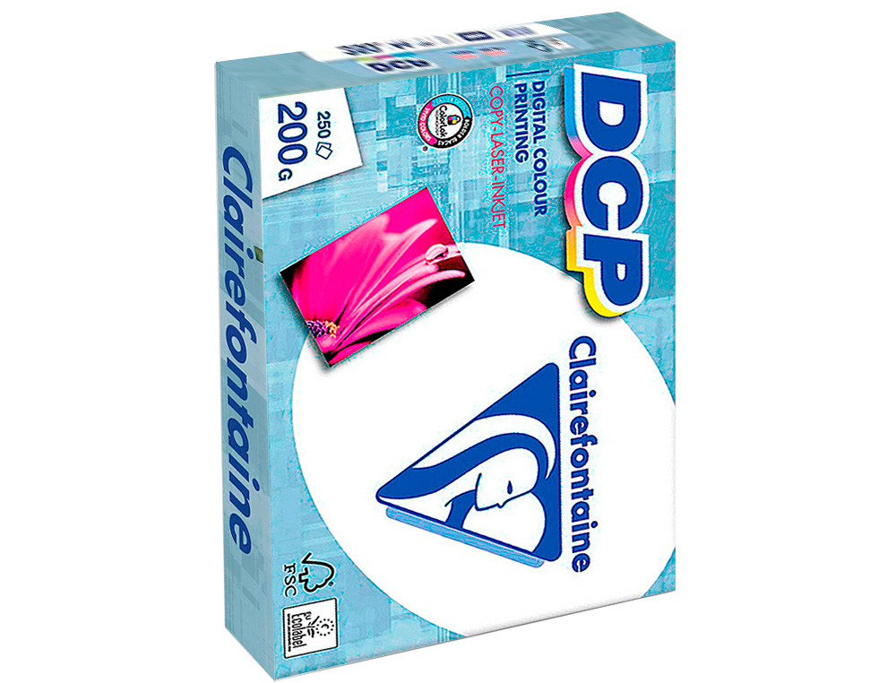 PAPEL FOTOCOPIA CLAIREFONTAINE DIN A3 200 GR EMBALAGEM DE 250 FOLHAS
