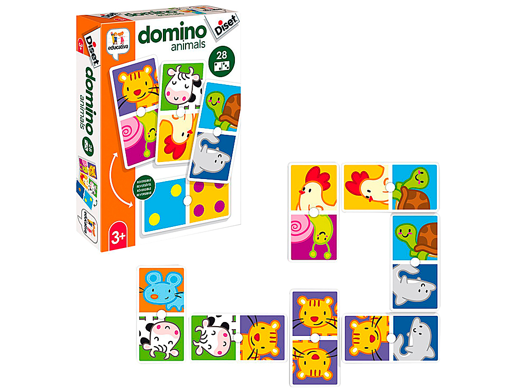 JOGO DISET EDUCATIVO DOMINO ANIMAIS