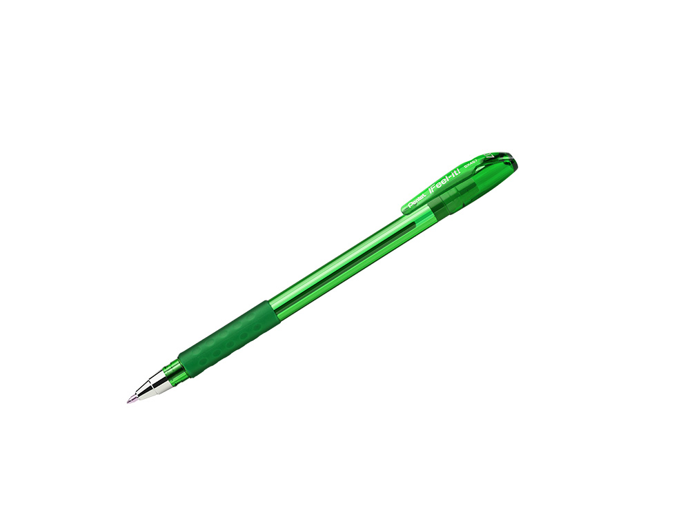 ESFEROGRAFICA PENTEL BX487 COM TAMPA COR VERDE