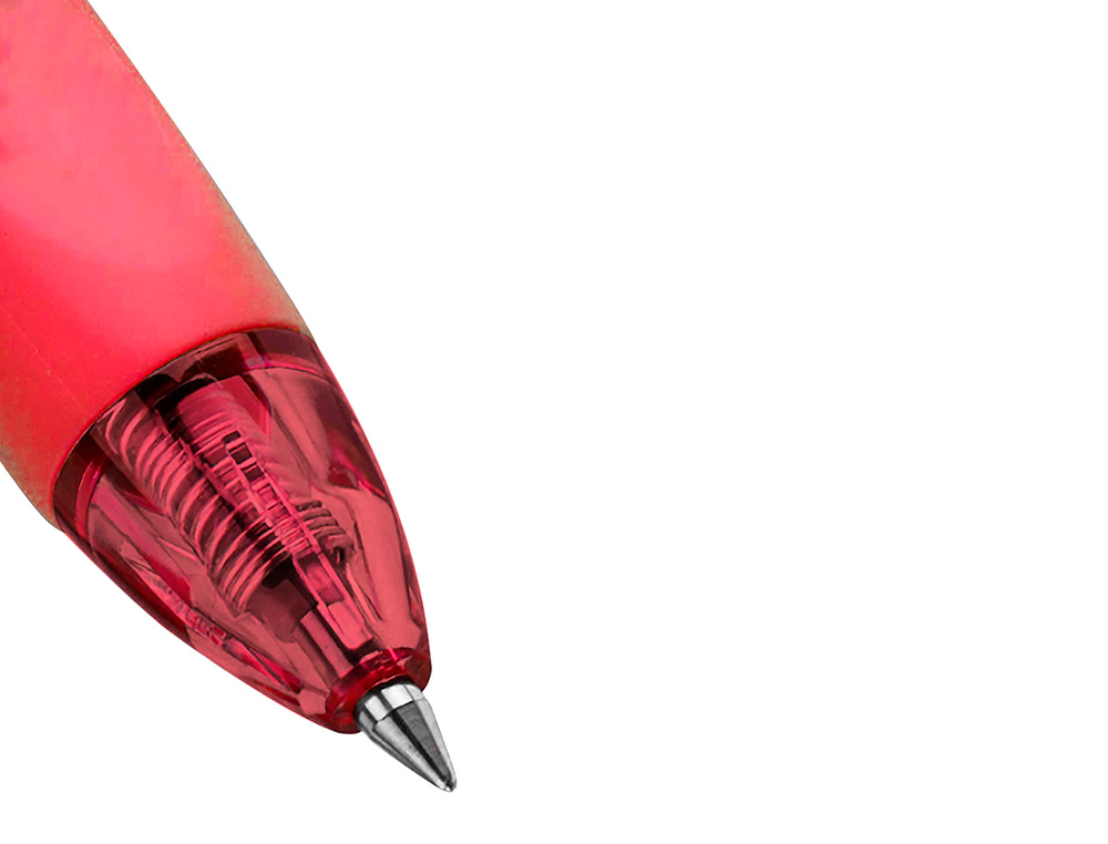 ESFEROGRAFICA Q-CONNECT RETRATIL APAGAVEL 0,7 MM COR VERMELHO