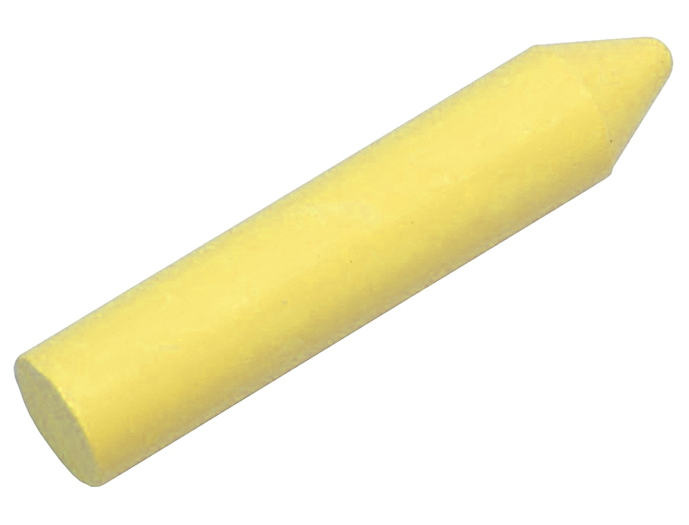 LAPIS CERA DACS UNICOLOR AMARELO CLARO CAIXA DE 12 UNIDADES