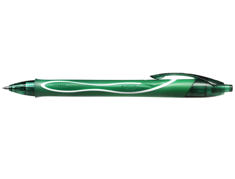 ESFEROGRAFICA BIC GELOCITY QUICK DRY RETRATIL TINTA GEL VERDE PONTA DE 0,7 MM